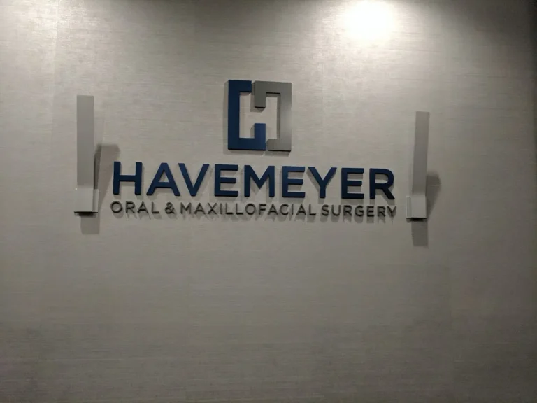 Havemeyer Oral Surgery logo on wall